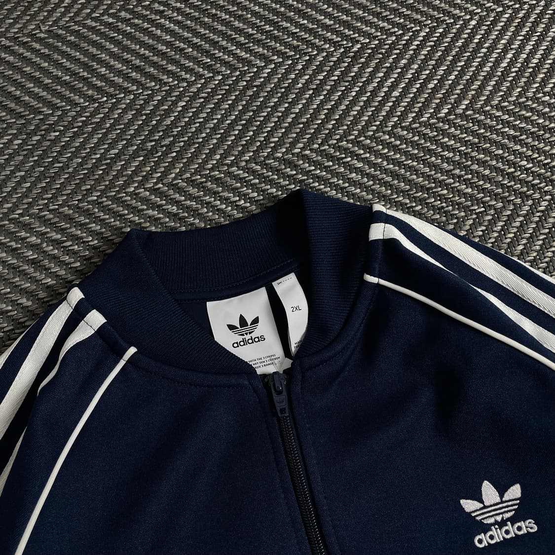 아디다스 슈퍼스타 트랙탑 져지 네이비y 3482 상품이미지5