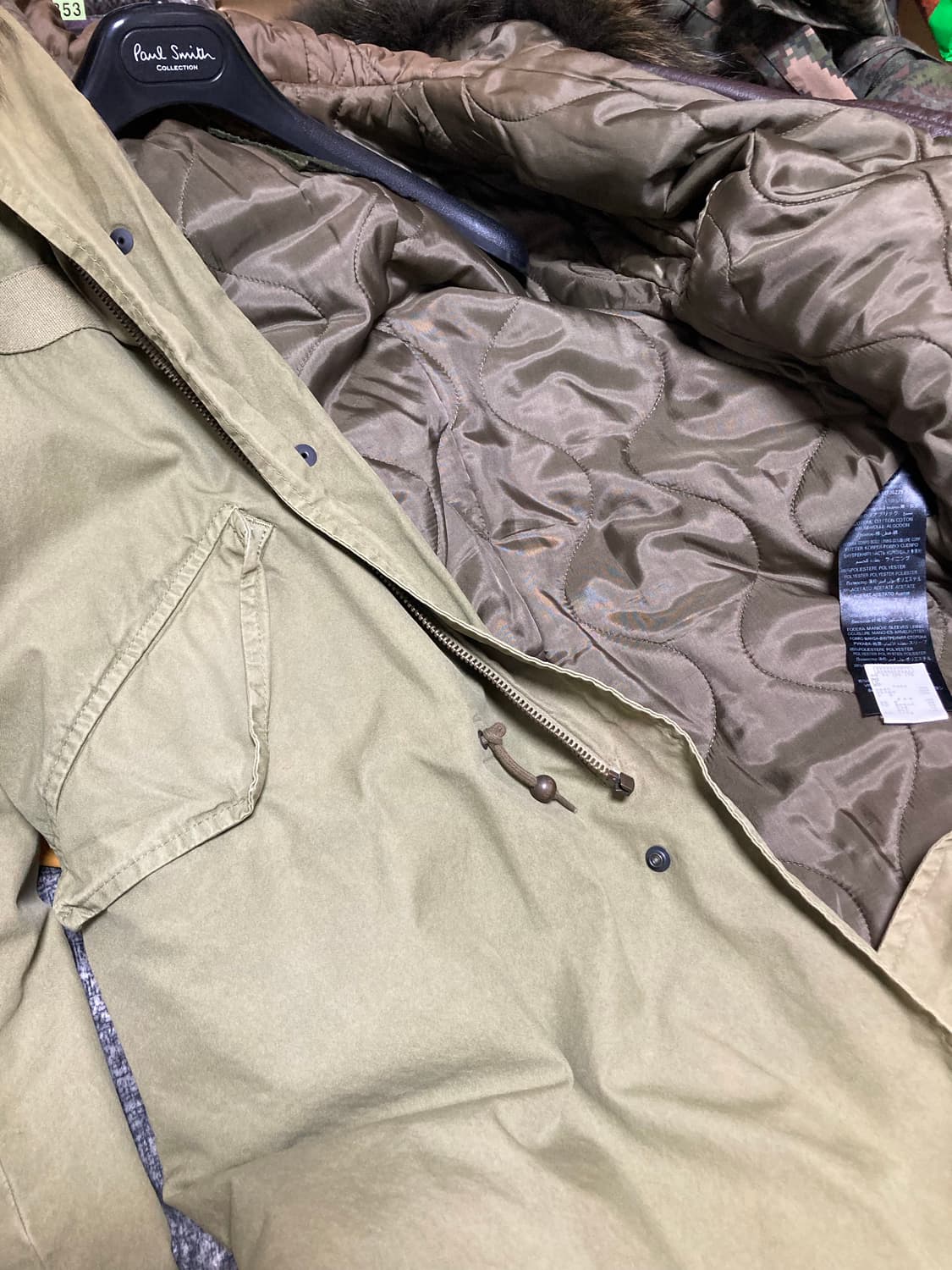 미스터앤미세스퍼 라쿤퍼 야상 상품이미지2