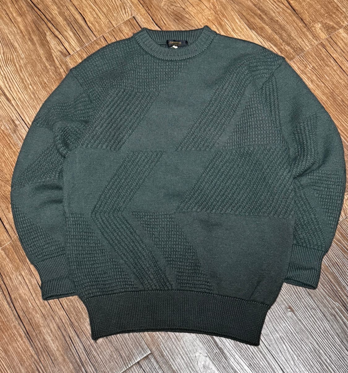Anderson 앤더슨 빈티지 입체 패턴 니트 스웨터 상품이미지2