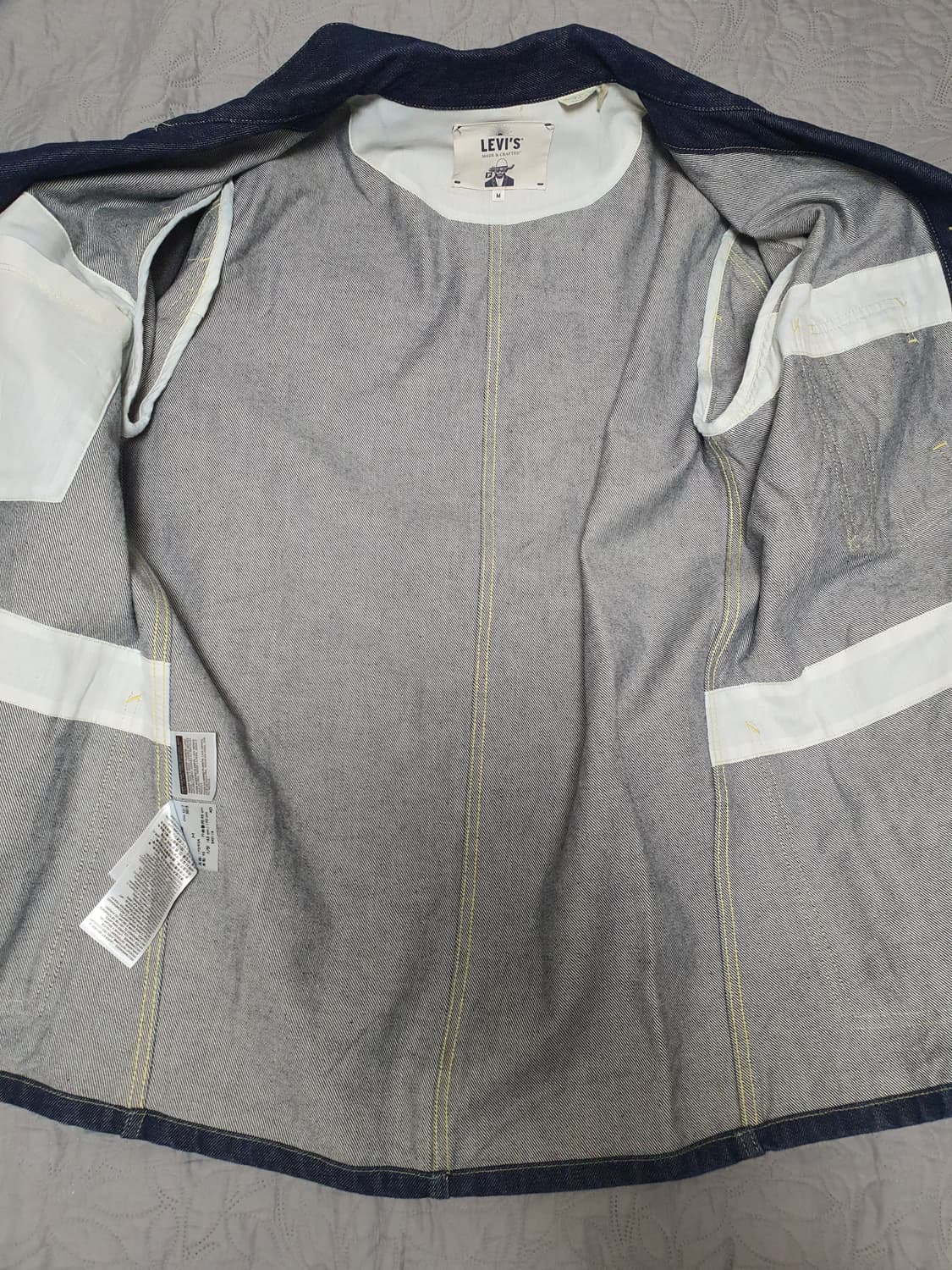 Levi's 리바이스 LMC Sack Coat 데님 커버올 초어 자켓 M 상품이미지7