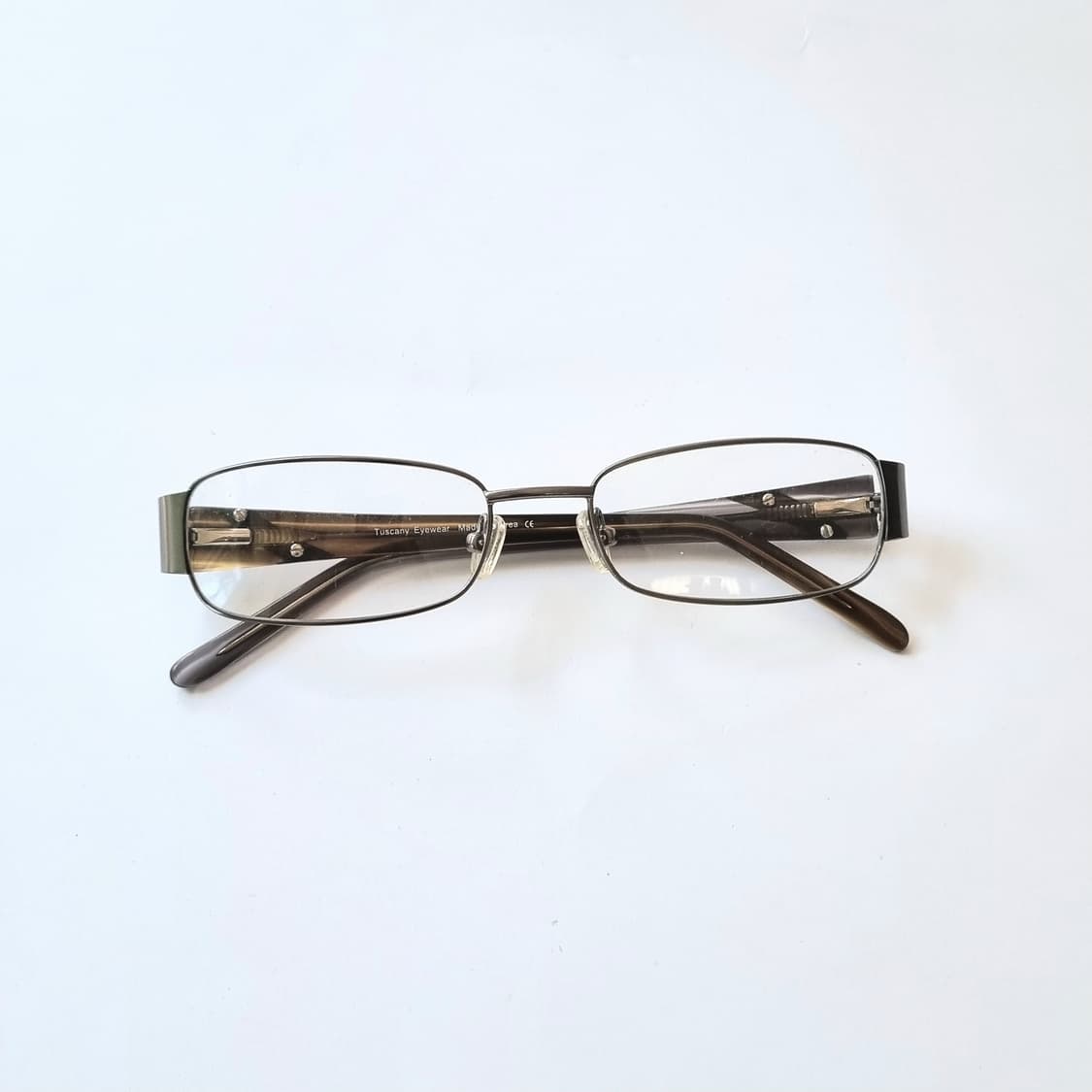 데드스탁 빈티지 슬림 메탈 긱시크 안경테 804 상품이미지1