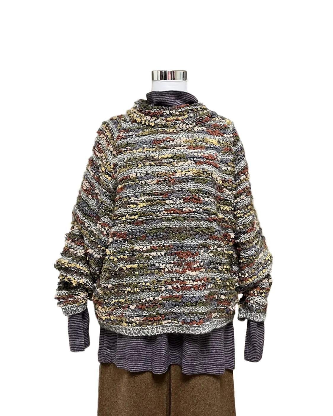 Purple fleece turtleneck 상품이미지6