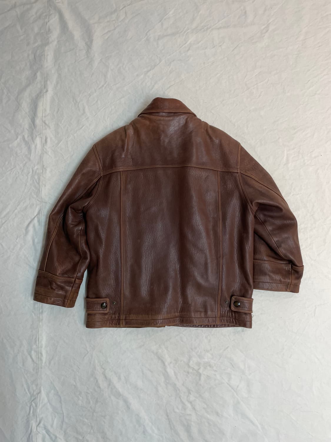 맨스타 코오롱 레더 자켓 상품이미지9