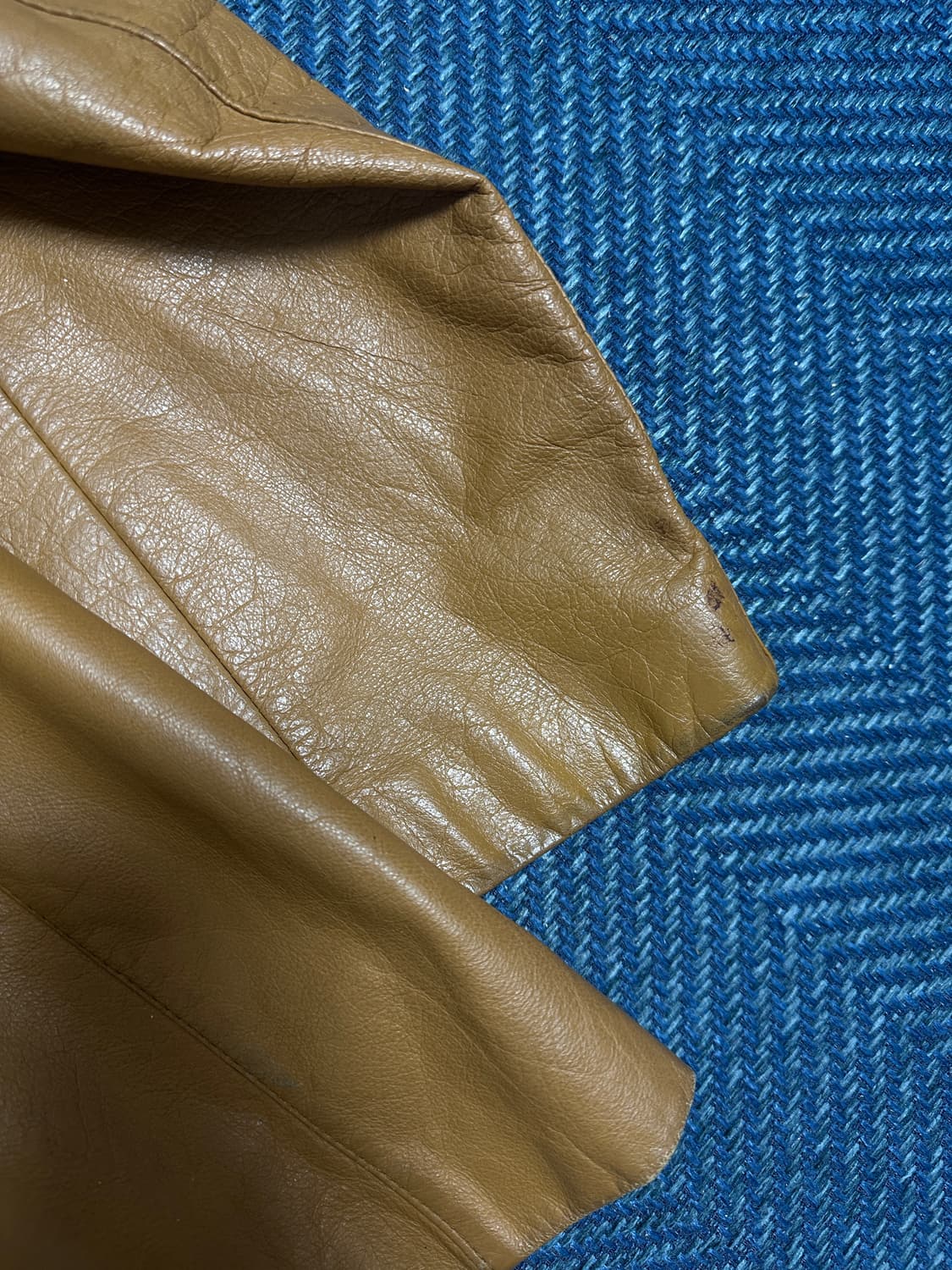 독일 리얼 레더 카멜 브라운 자켓 상품이미지7