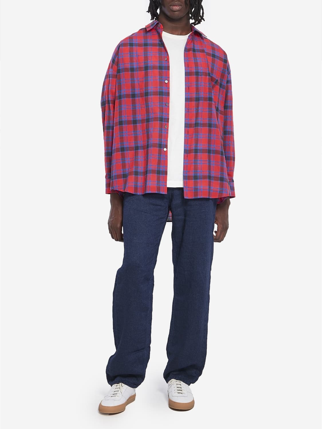 더로우 the row lancaster shirts check S 상품이미지7