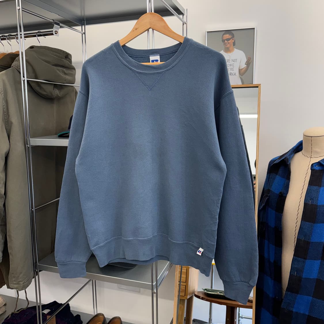 90s 러셀 빈티지 스웻셔츠 맨투맨 (M)   상품이미지2