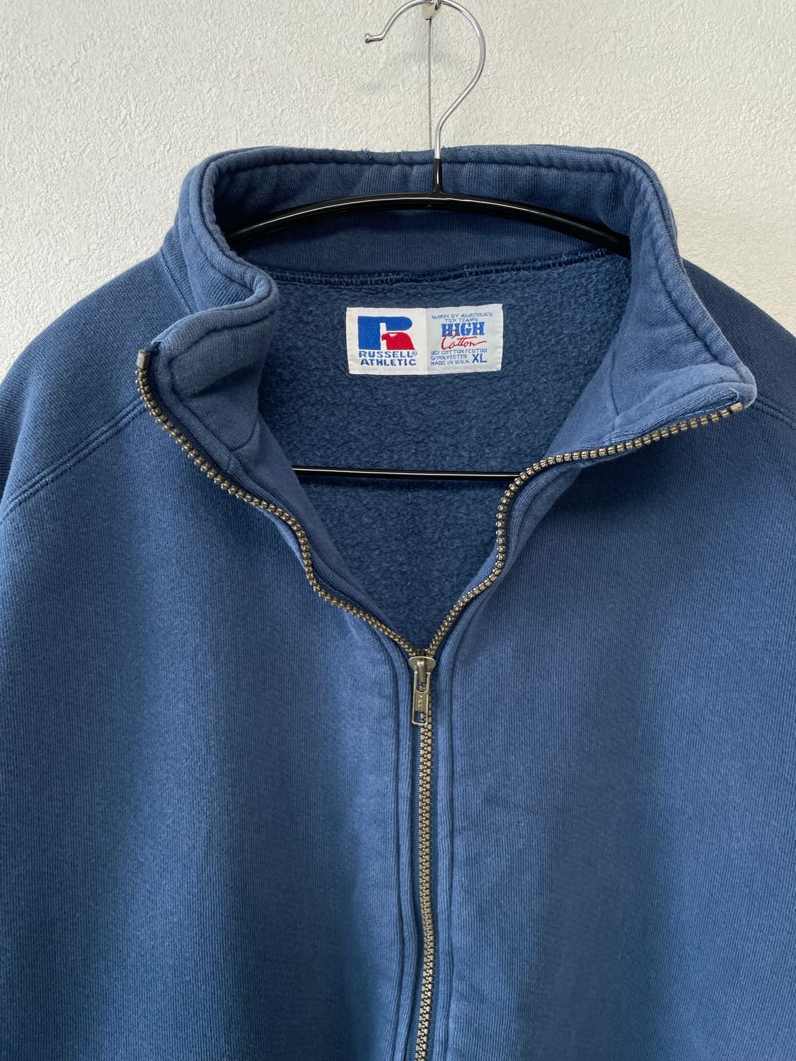 90s russell athletic sweat zip 러셀 스웻집업 상품이미지3