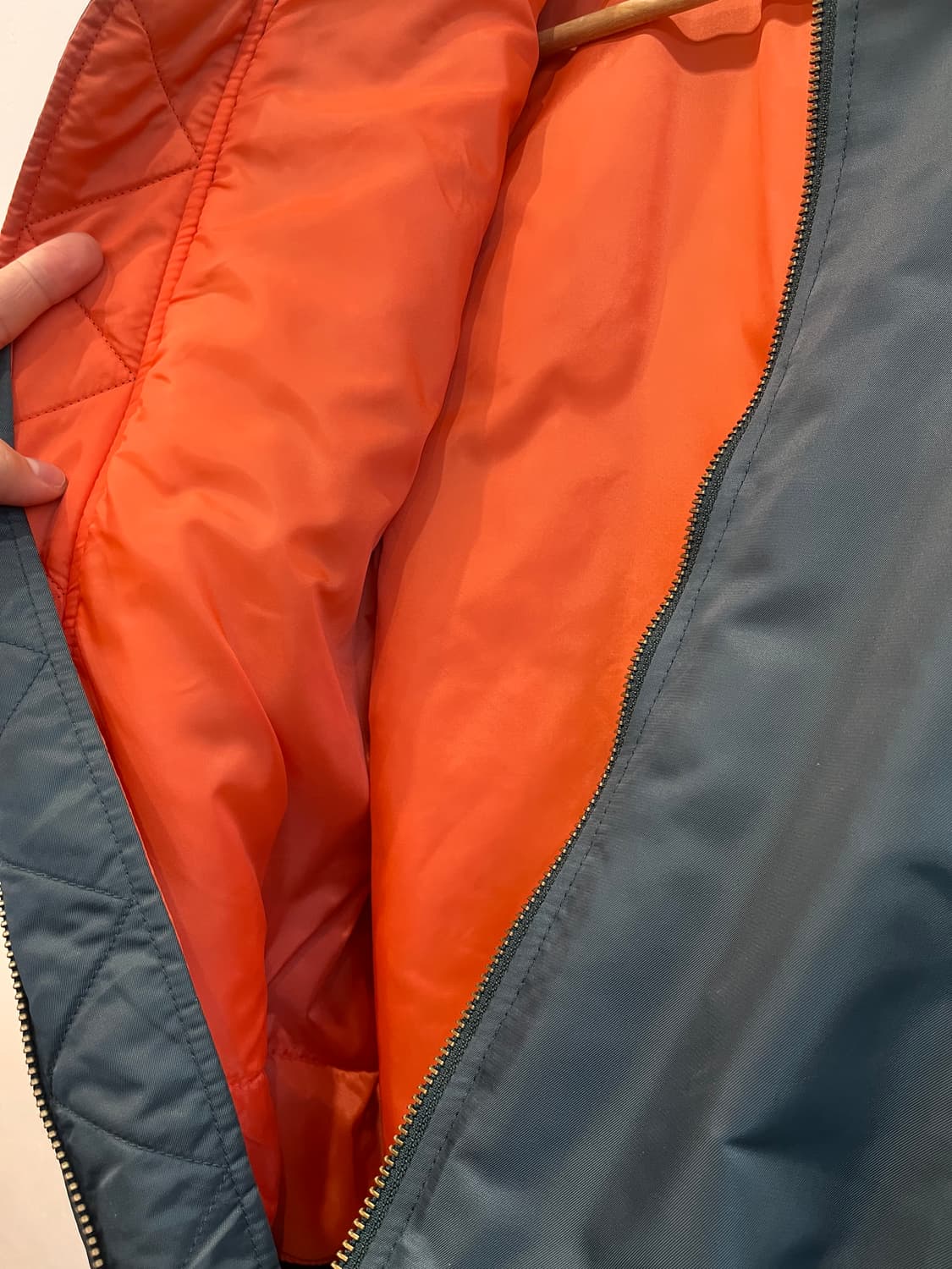 올드 유니클로 재팬 Ma-1 플라이트 자켓 L 상품이미지6