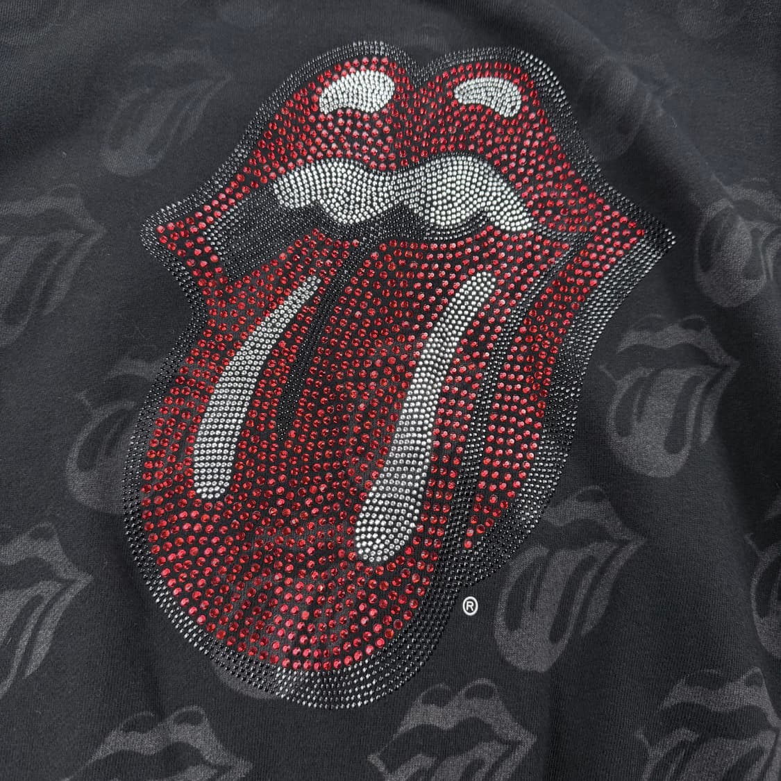 Jackrose x rolling stones 라인스톤&그래픽 후드집업 상품이미지9