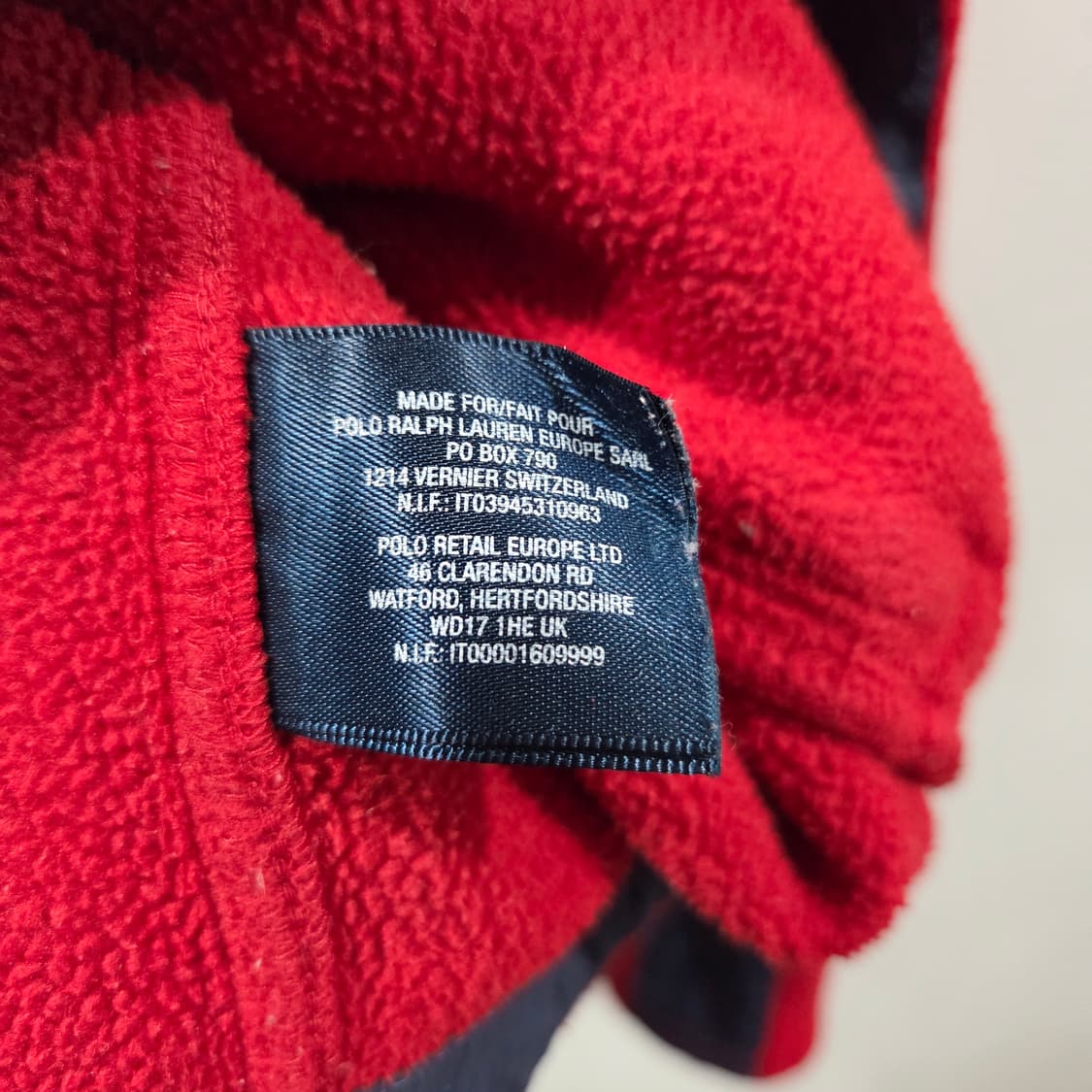 폴로랄프로렌 키즈 플리스자켓 M(10/12) 상품이미지4