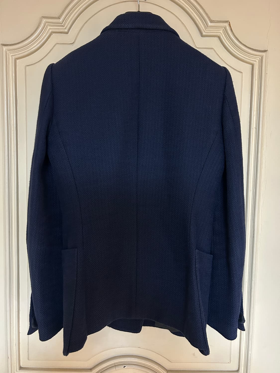 타임 네이비 니트 더블자켓 상품이미지3