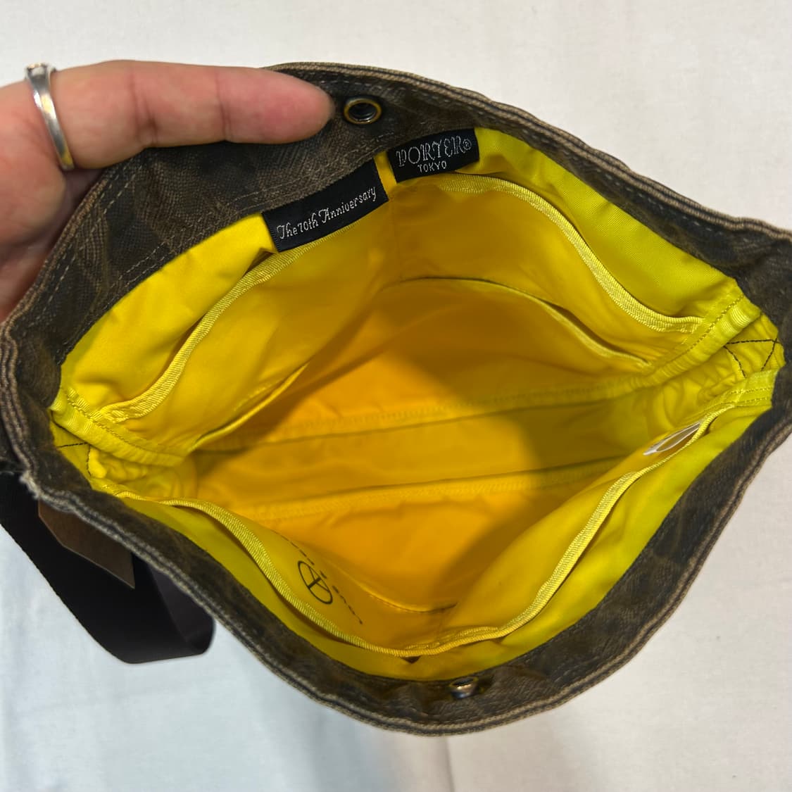 요시다 포터 타이거 카모 숄더백 크로스백 70주년 한정판 V6 상품이미지7