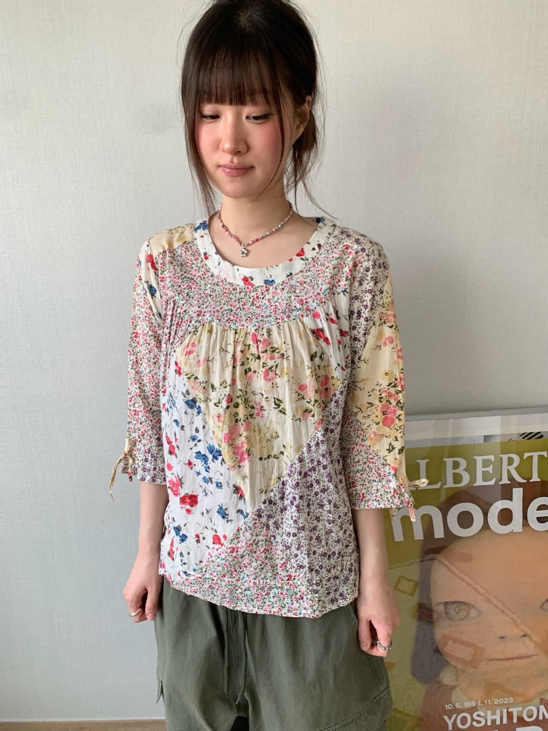 ethnic patchwork top 상품이미지1