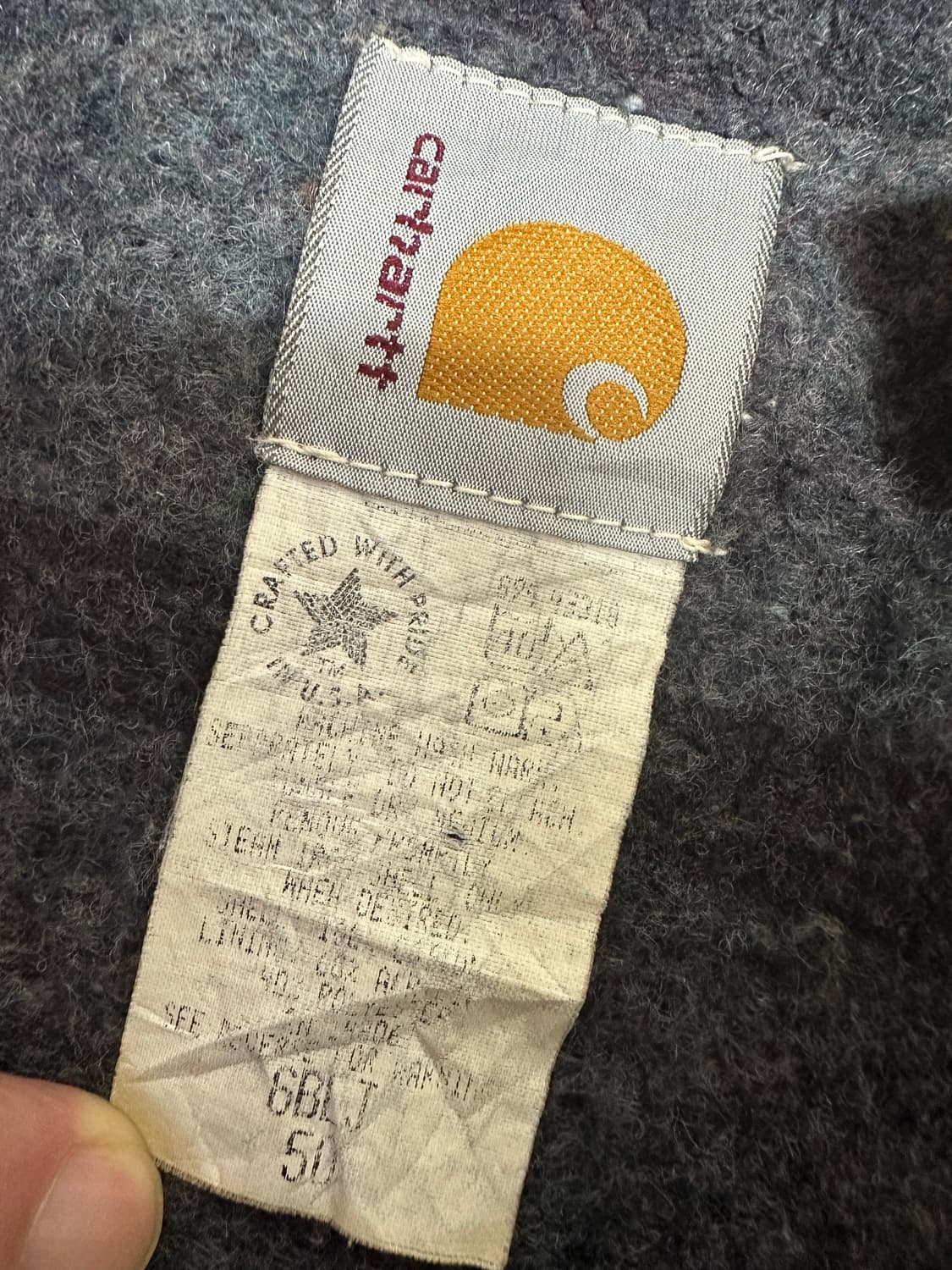 칼하트us 디트로이트 자켓 빈티지 6BLJ 상품이미지3