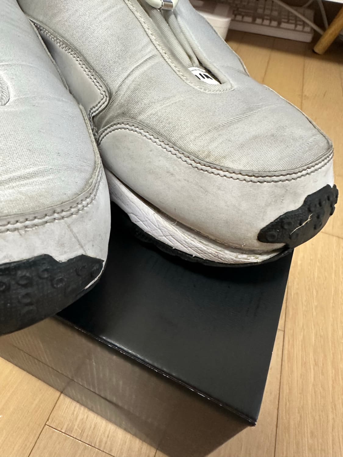 [285] 나이키 꼼데가르송 옴므 플러스 선더 에어맥스 화이트 상품이미지4