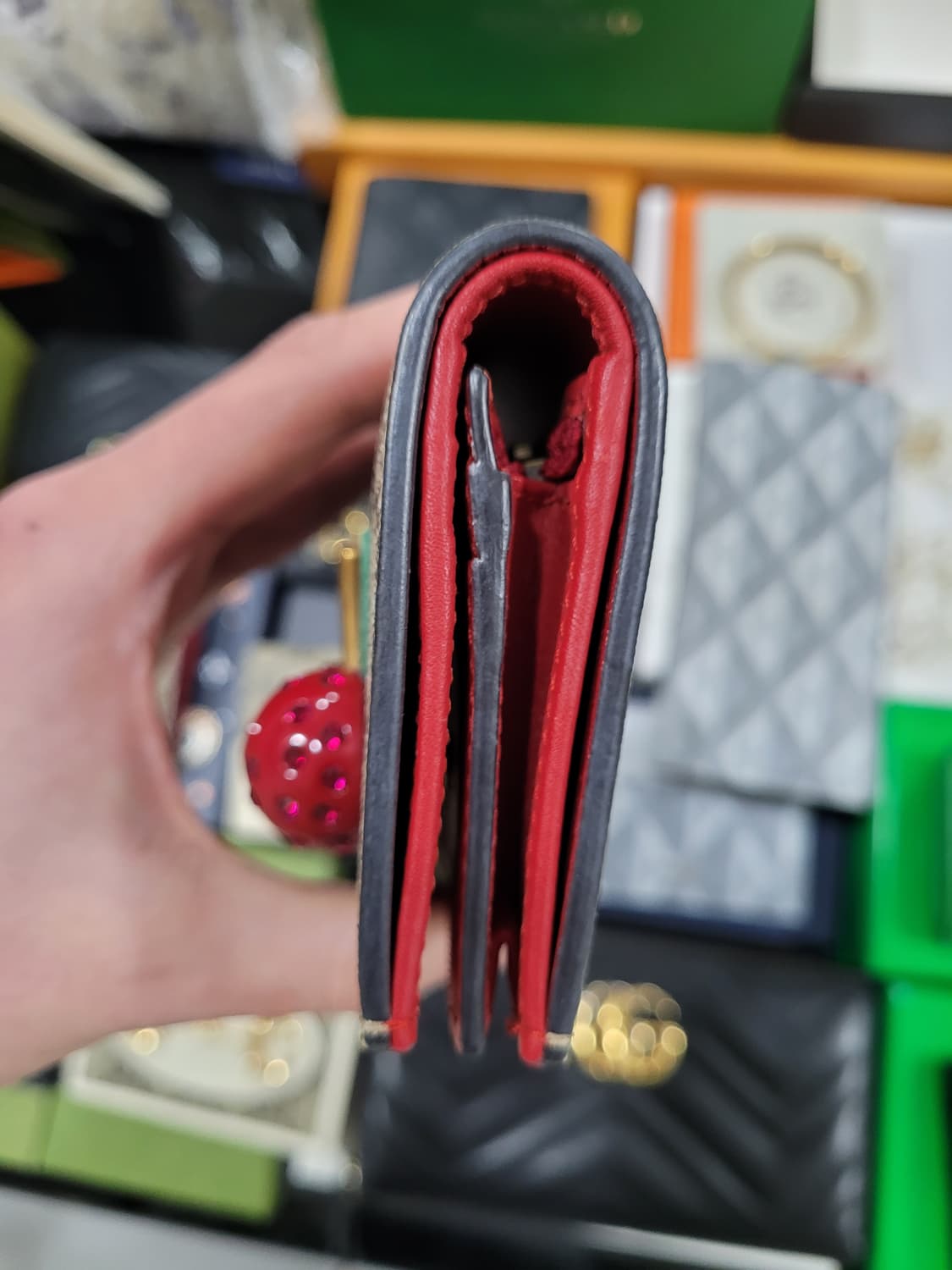 구찌 체리 카드지갑 상품이미지5