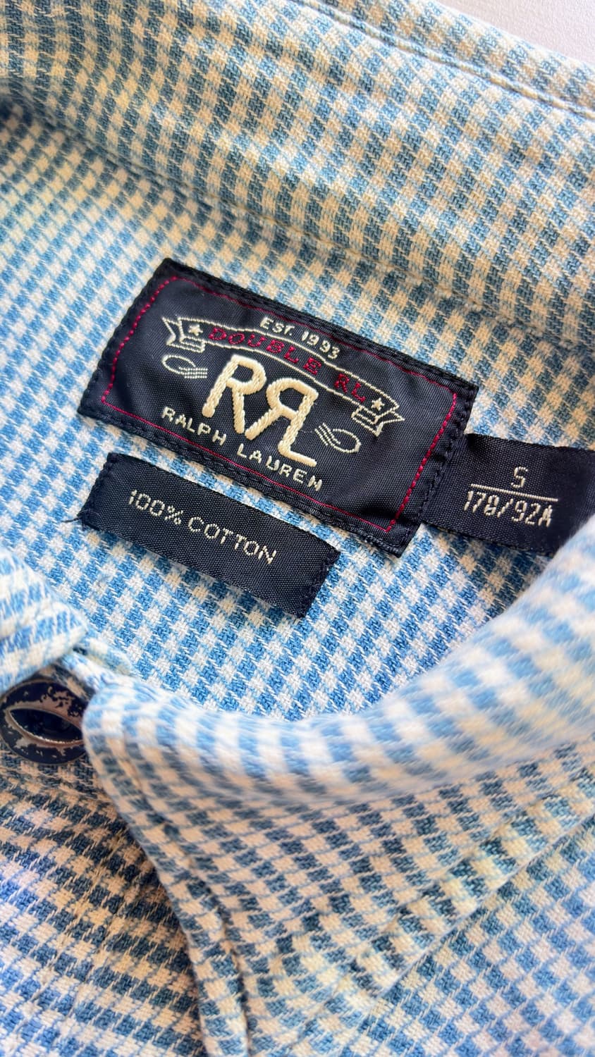 RRL 더블알엘 Vintage washed Western Shirts 상품이미지4