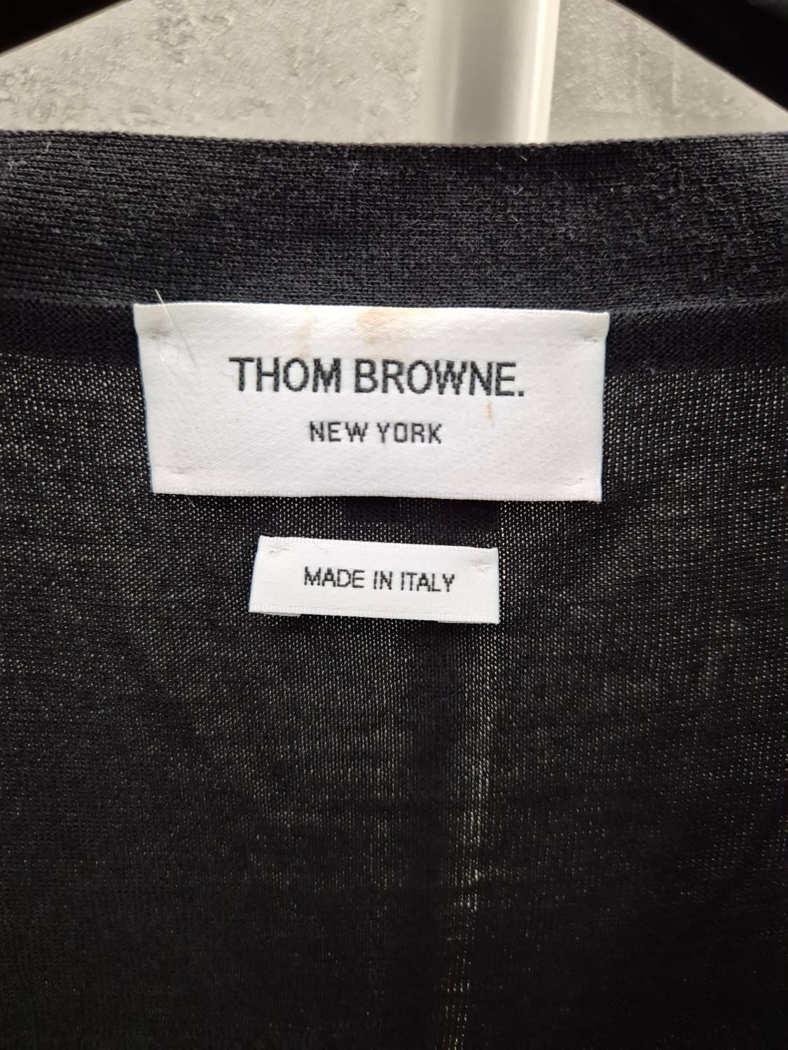 톰브라운 블랙 울 가디건 3 사이즈 상품이미지3