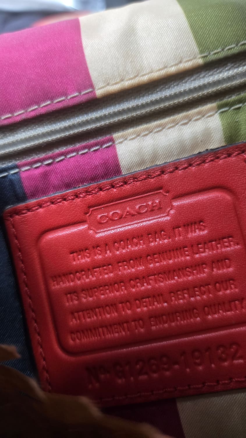 코치 레거시 빈티지백 상품이미지8