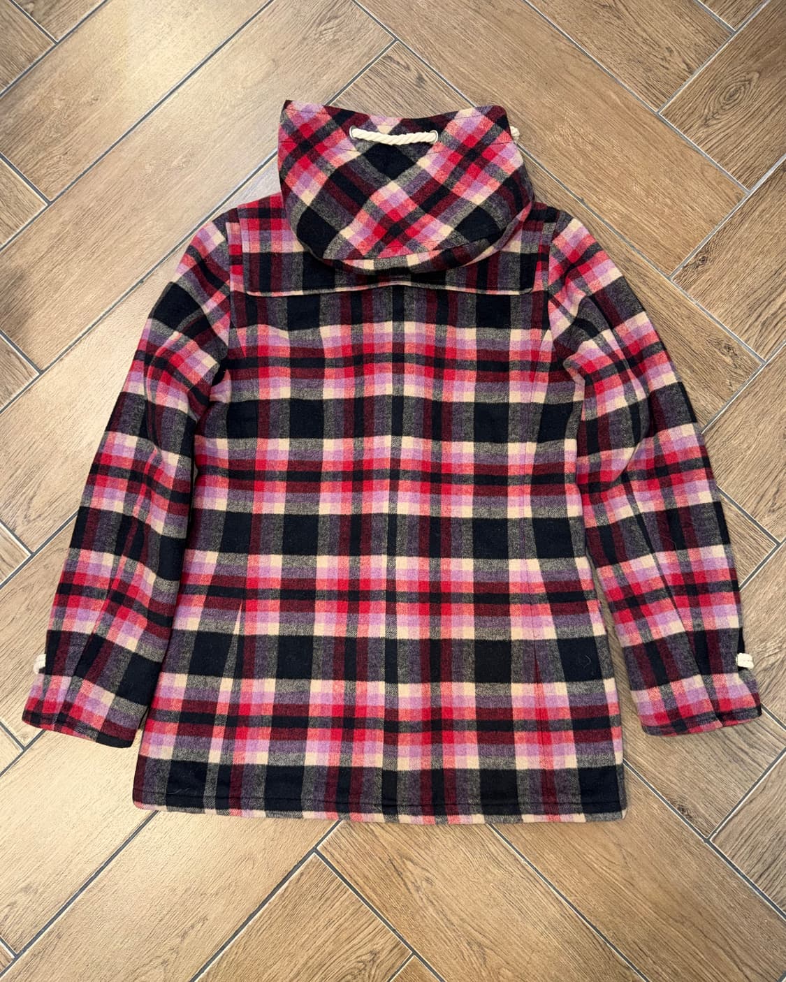 🍎레드 체크 더플 코디 🍎 상품이미지6
