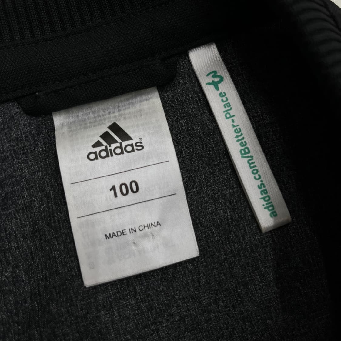 아디다스 ACM 에센셜 레드라인 차콜 버튼자켓 100 상품이미지5