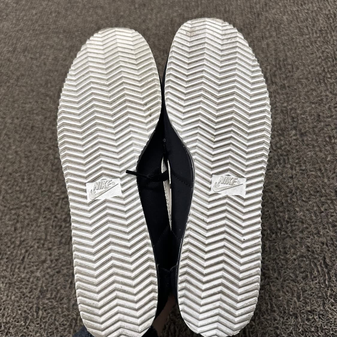 NIKE 나이키 코르테즈 스웨이드 나일론 검흰 280 상품이미지8