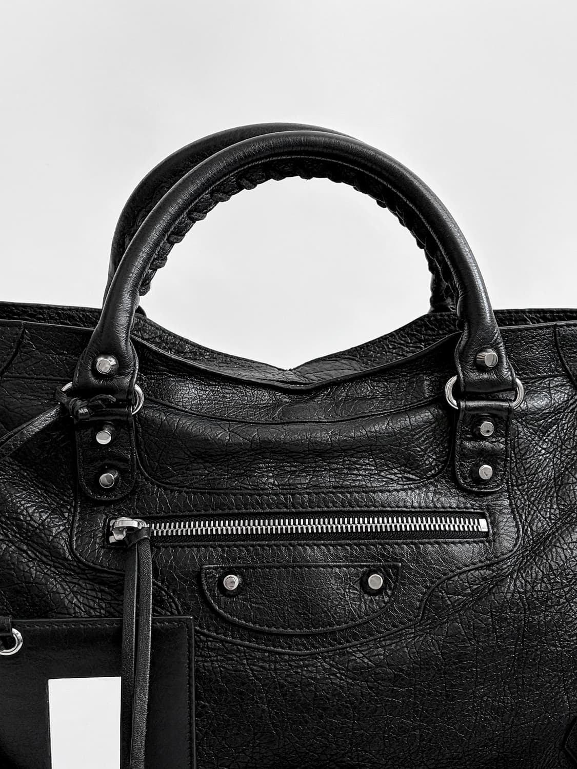 발렌시아가 클래식 시티백 미듐 판매합니다. 상품이미지2