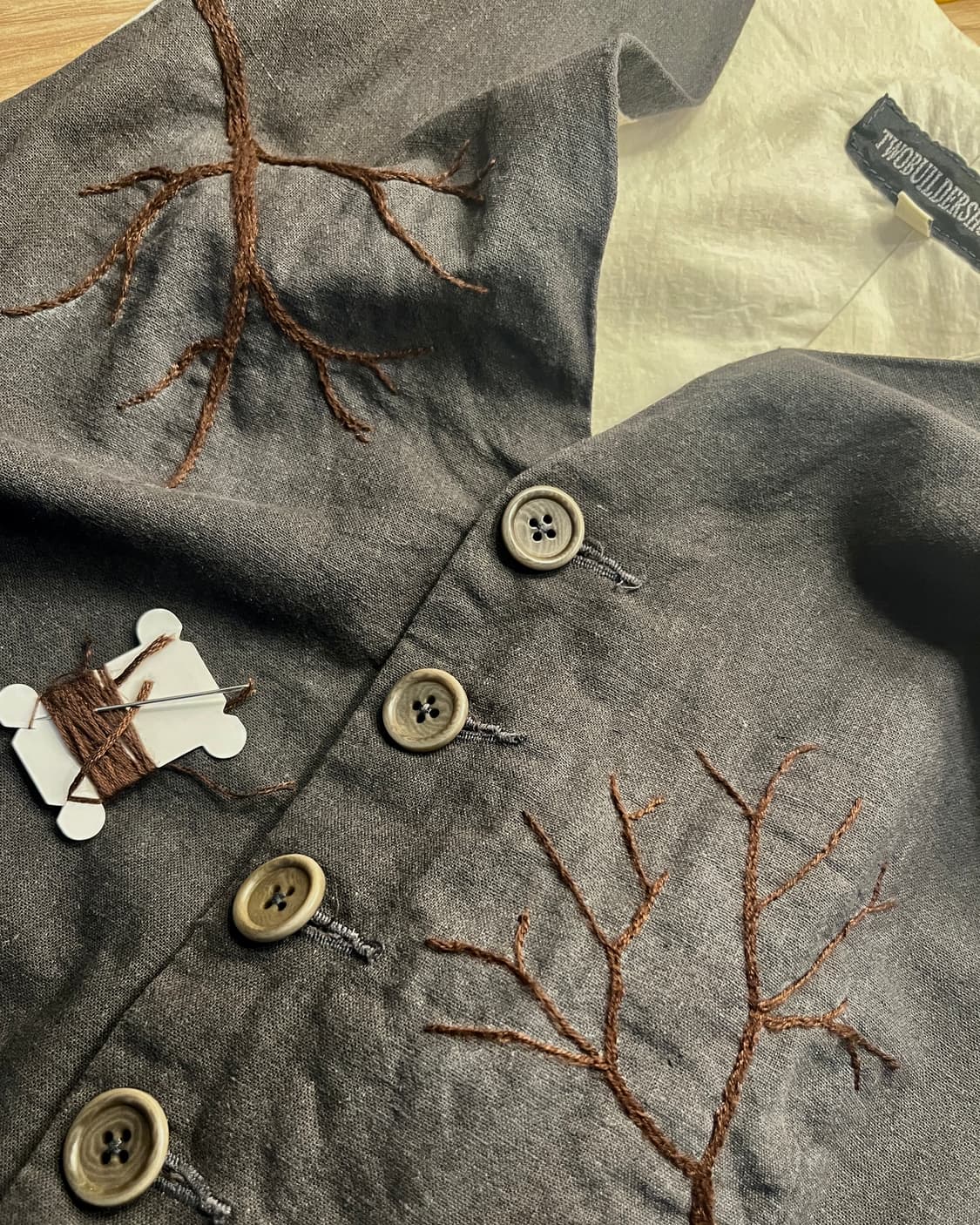 투빌더스하우스 린넨 코튼 베스트 상품이미지5