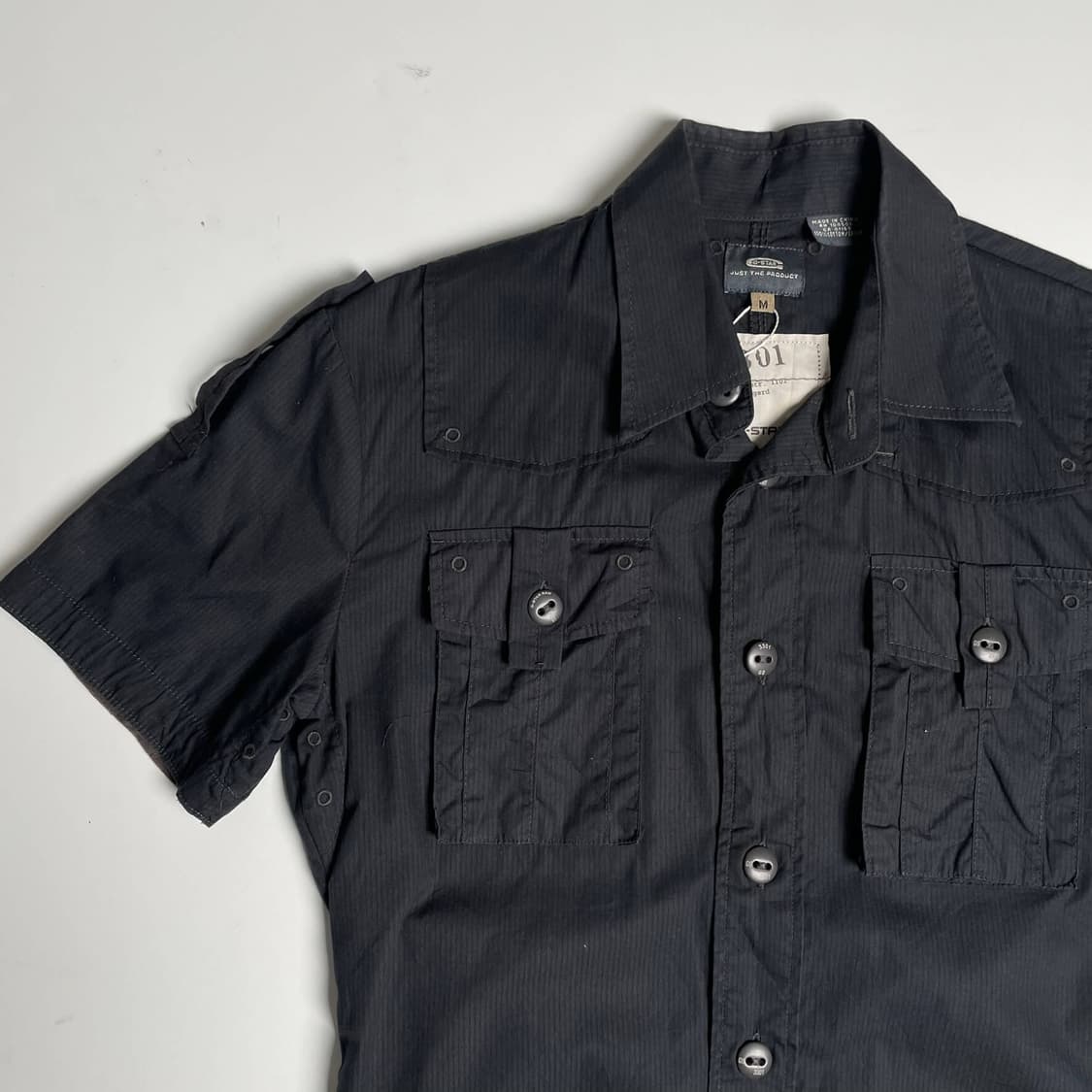 G-star 카고 밀리터리 반팔 셔츠 상품이미지3