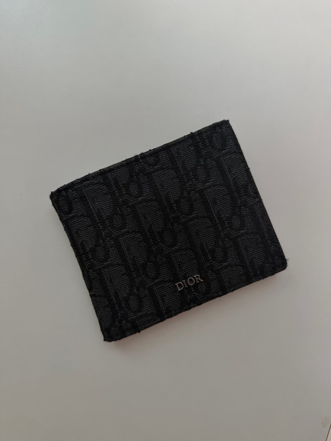 디올 오블리크 반지갑 블랙 상태좋음 상품이미지1