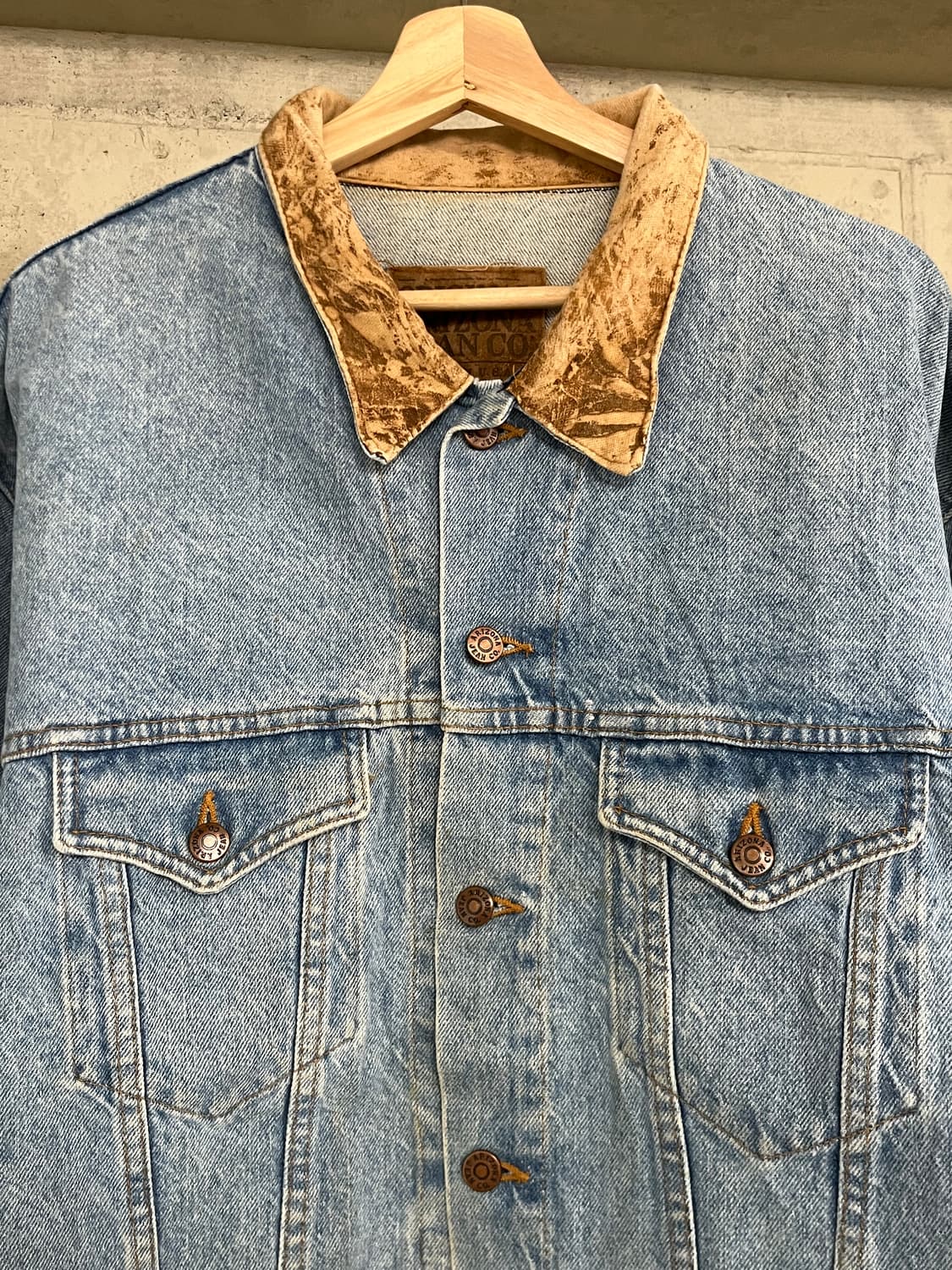90s USA ARIZONA DENIM JACKET 상품이미지3