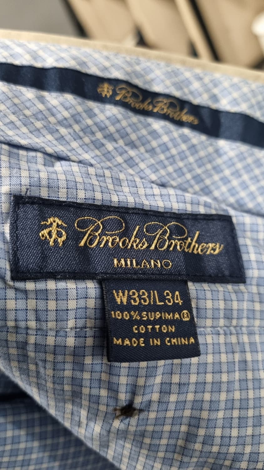 (BROOKS BROTHERS) 깔끔한 치노 면바지 33사이즈 상품이미지4