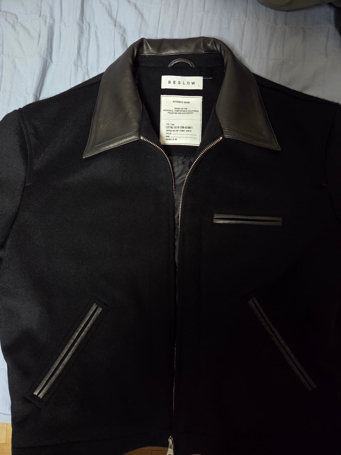 비슬로우 캐시미어 워크자켓 상품이미지1