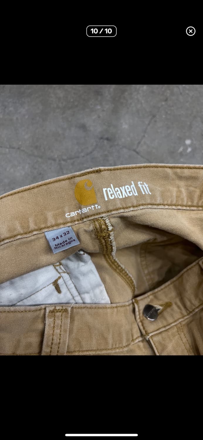 칼하트 더블니 워크팬츠 상품이미지5