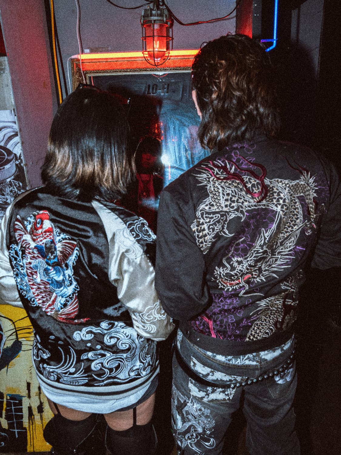 [karakuri tamashii] 카라쿠리 오리엔탈 하이넥 코튼 자켓 상품이미지1