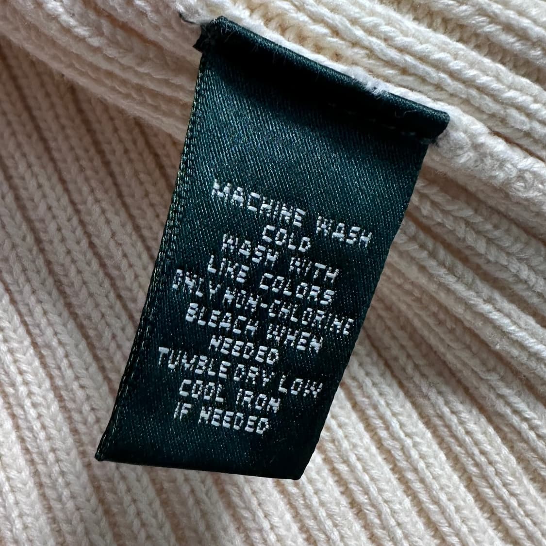 로렌 랄프로렌 니트 버튼 하이넥 가디건 상품이미지6