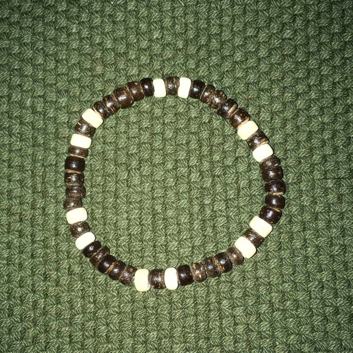 보헤미안 다크브라운 비즈팔찌 상품이미지2