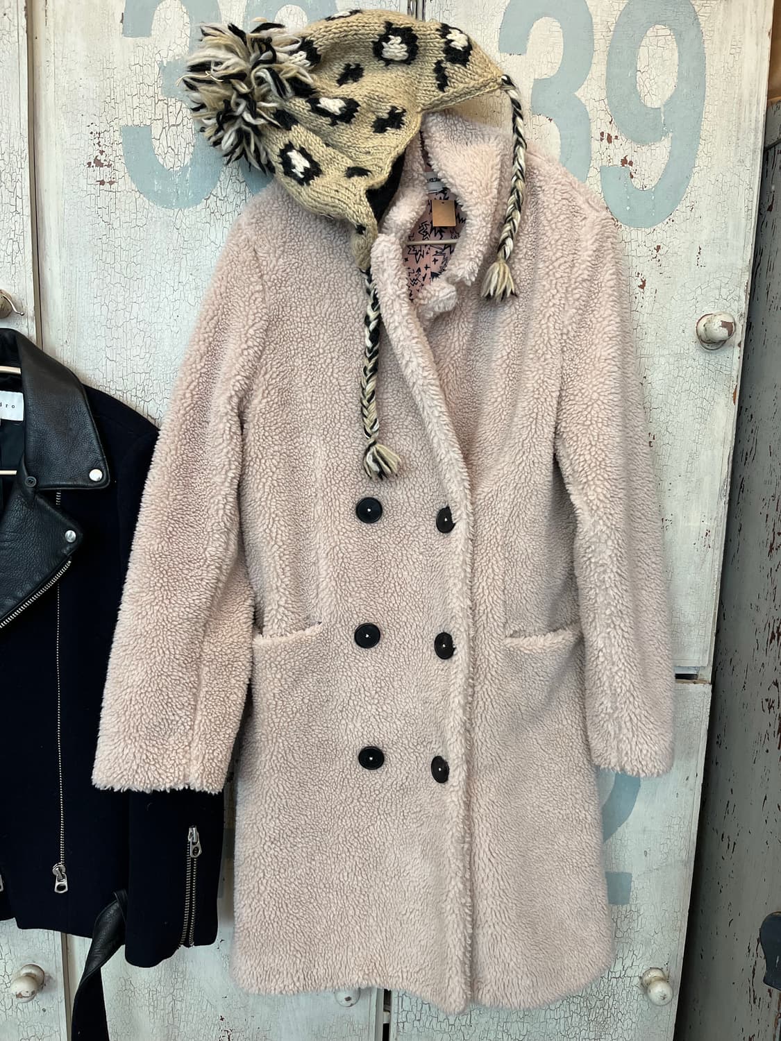 산드로 뽀글이 자켓 상품이미지1