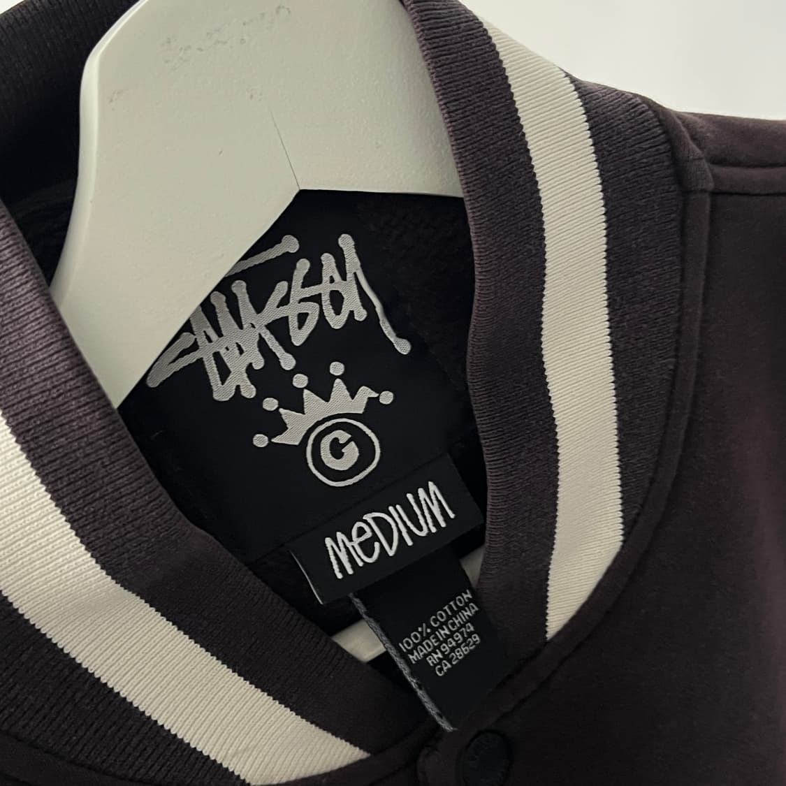 Stussy cotton 100% Varsity Jacket 상품이미지7