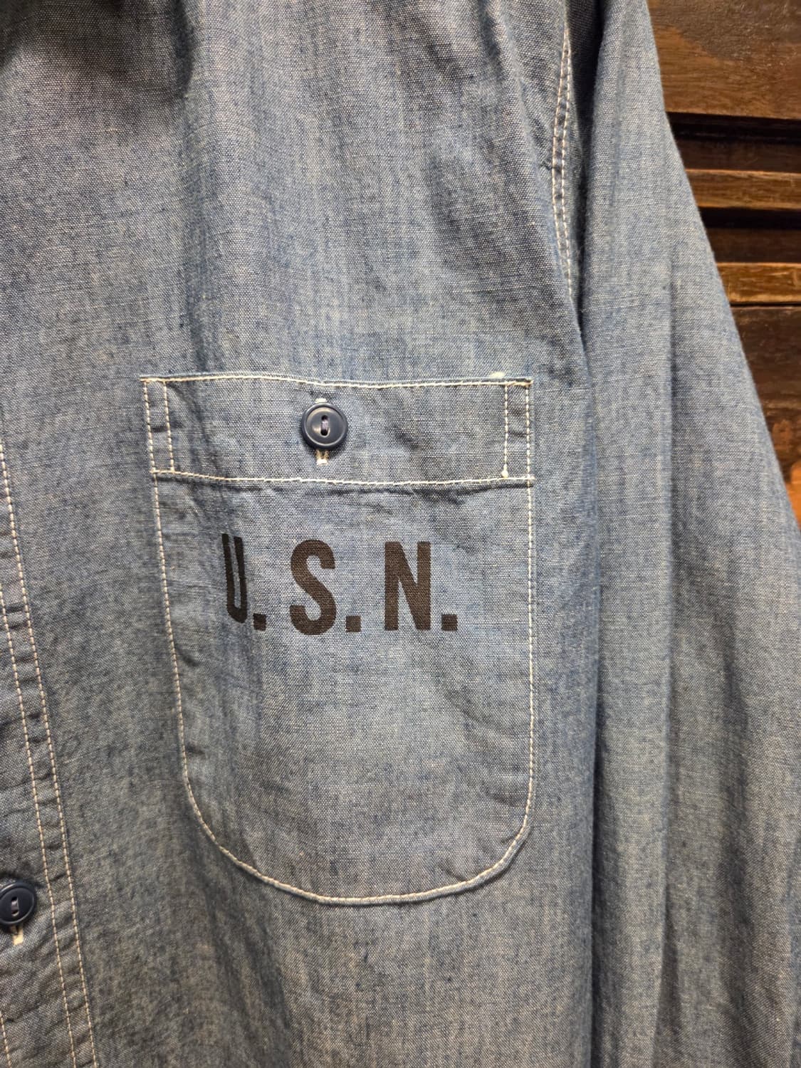 나발 클로딩 샴브레이셔츠 상품이미지6