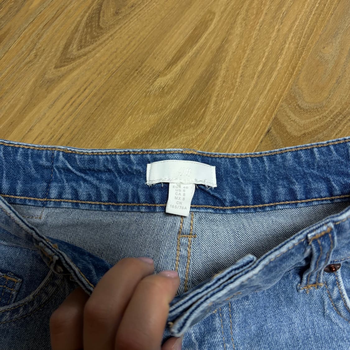 H&M 데님 팬츠 EUR 40 상품이미지3