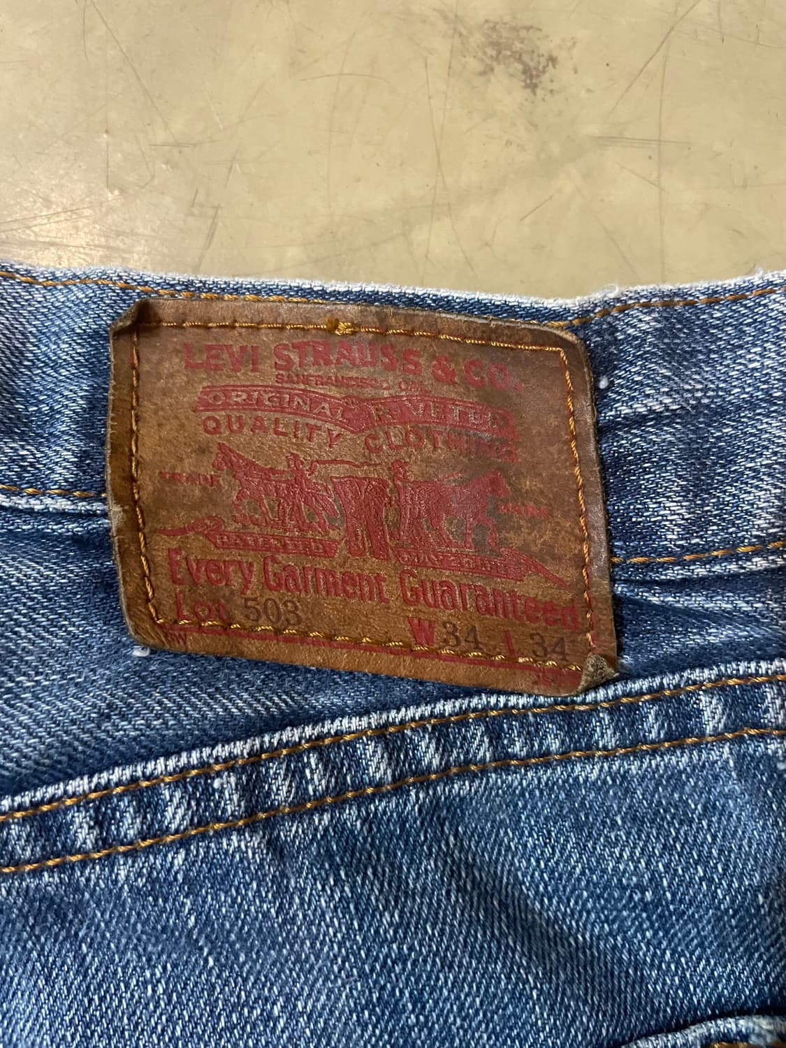 00s 리바이스 503 34x34 상품이미지8