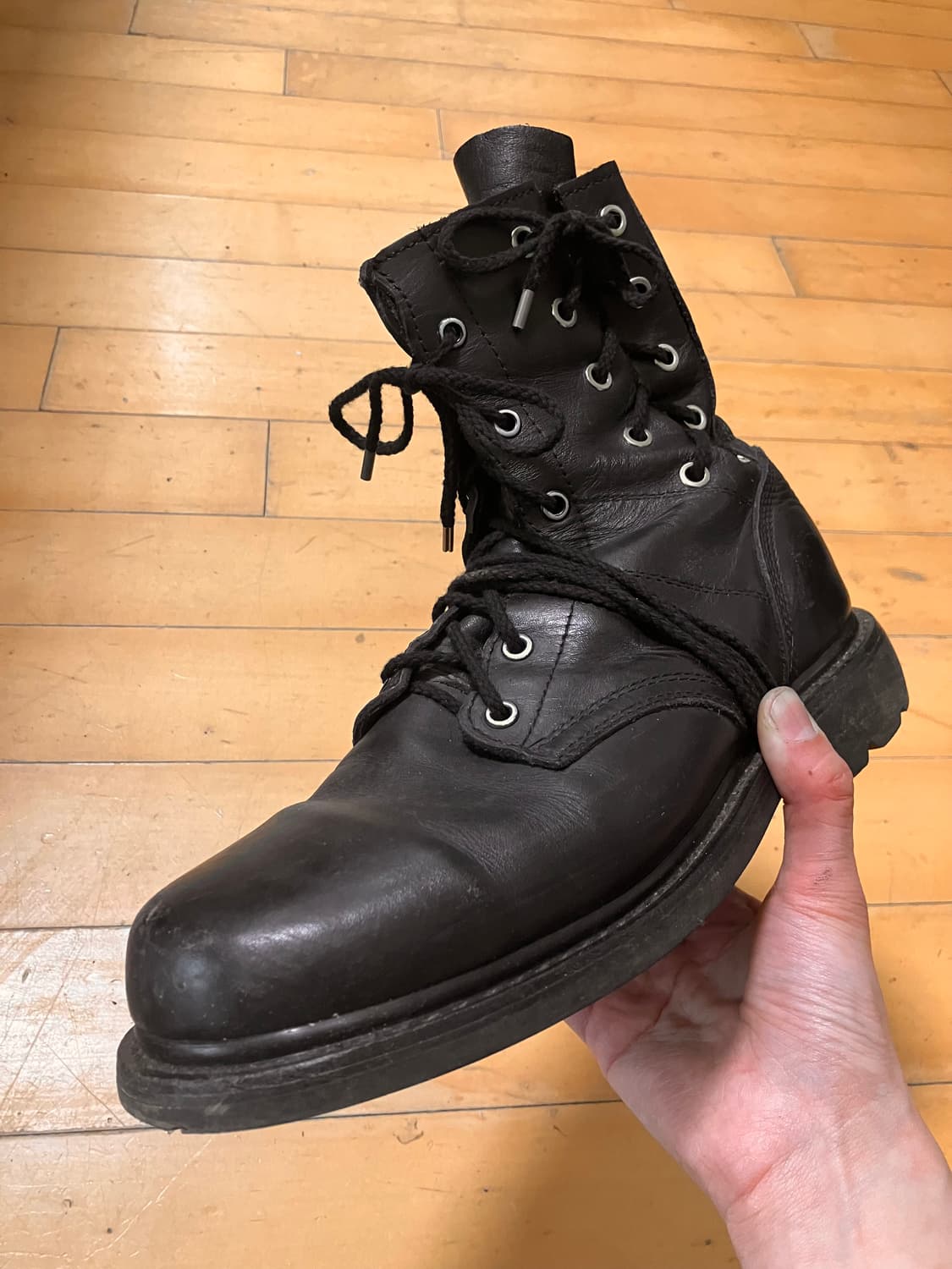 Alfredo bannister 알프레도 바니스터 더블 레이스업 부츠 상품이미지2