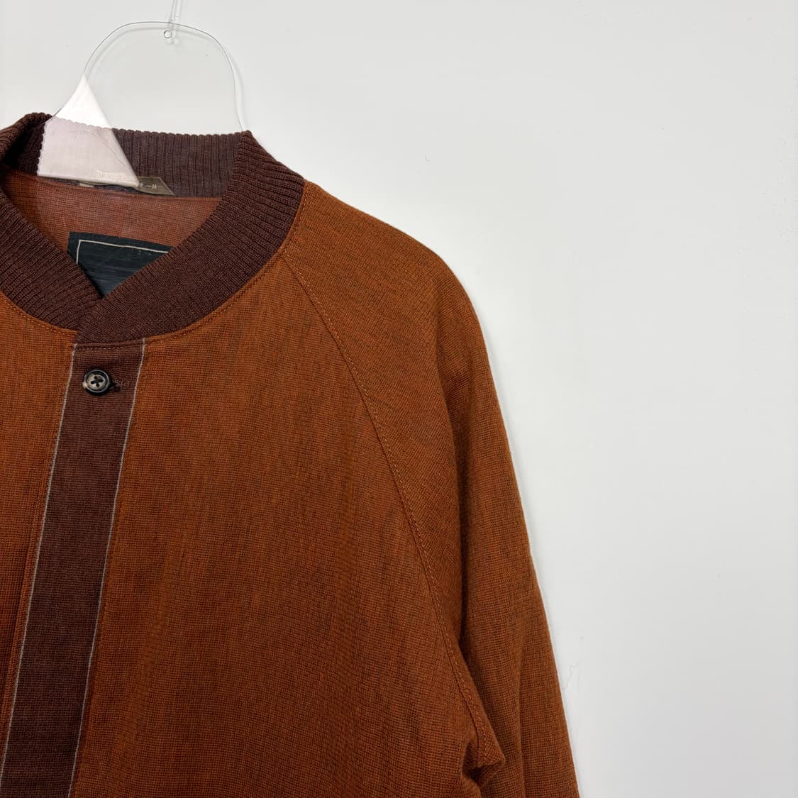 로타리 그룹 패턴 블루종 자켓 상품이미지5