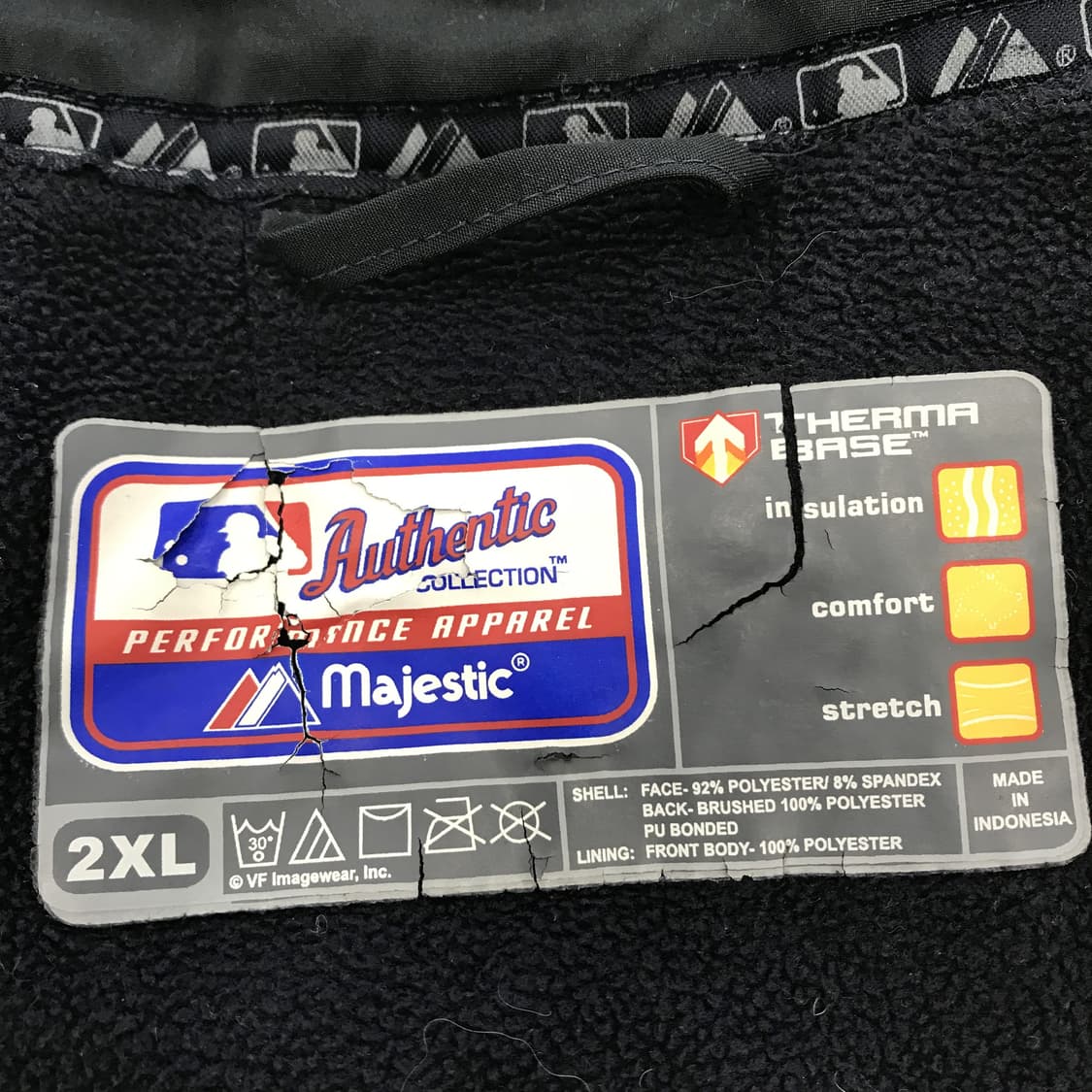 마제스틱 뉴욕양키스 집업자켓 오왼 [2XL] 상품이미지5