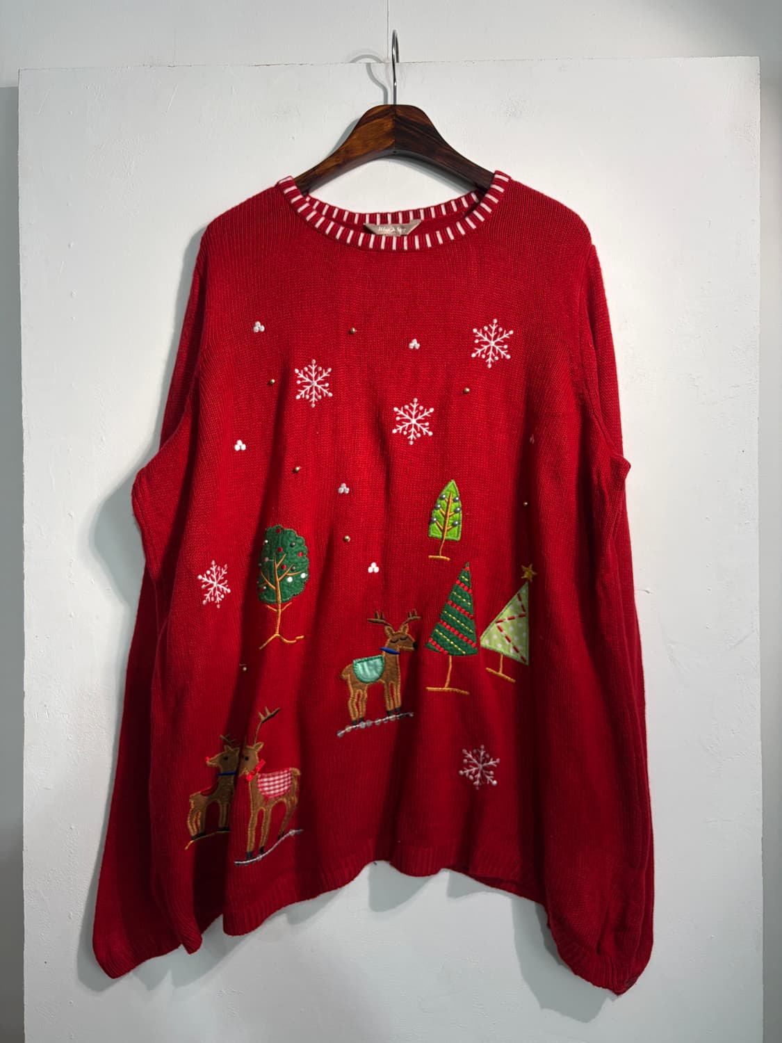 U.S.A. 크리스마스 어글리니트 트리+루돌프 2XL 상품이미지1