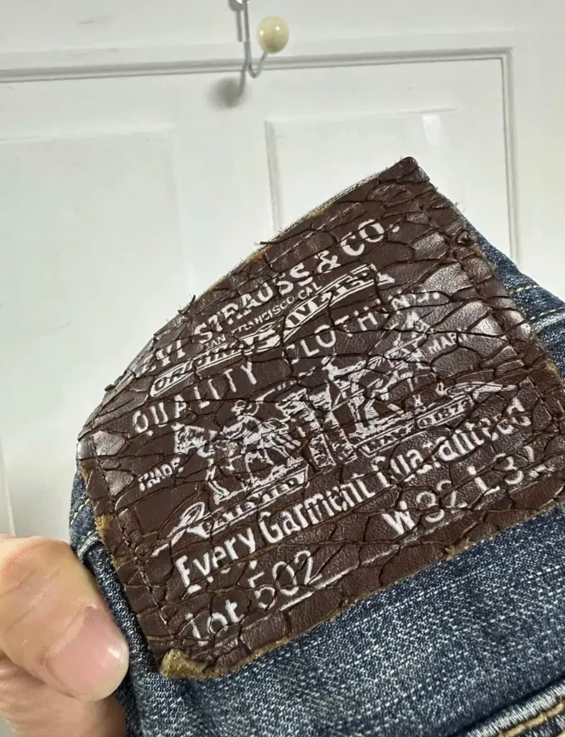 리바이스 502 스터드 데님 상품이미지3