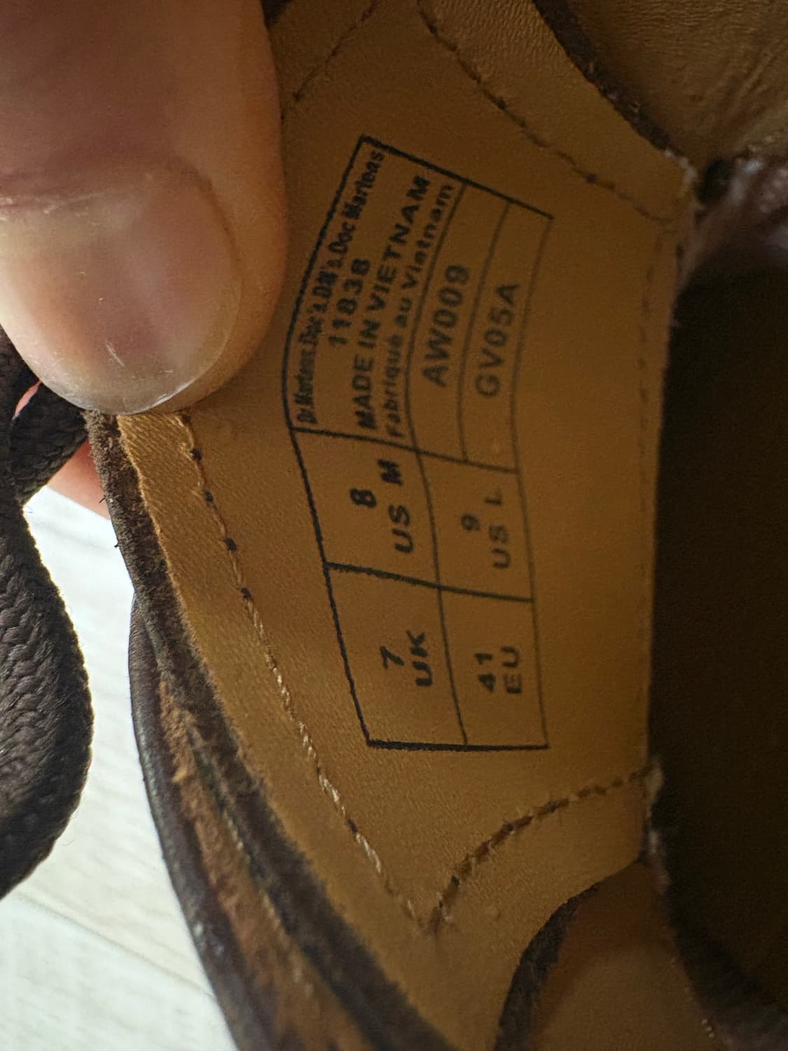 닥터마틴 1461 3홀 크레이지홀스 260 상품이미지7