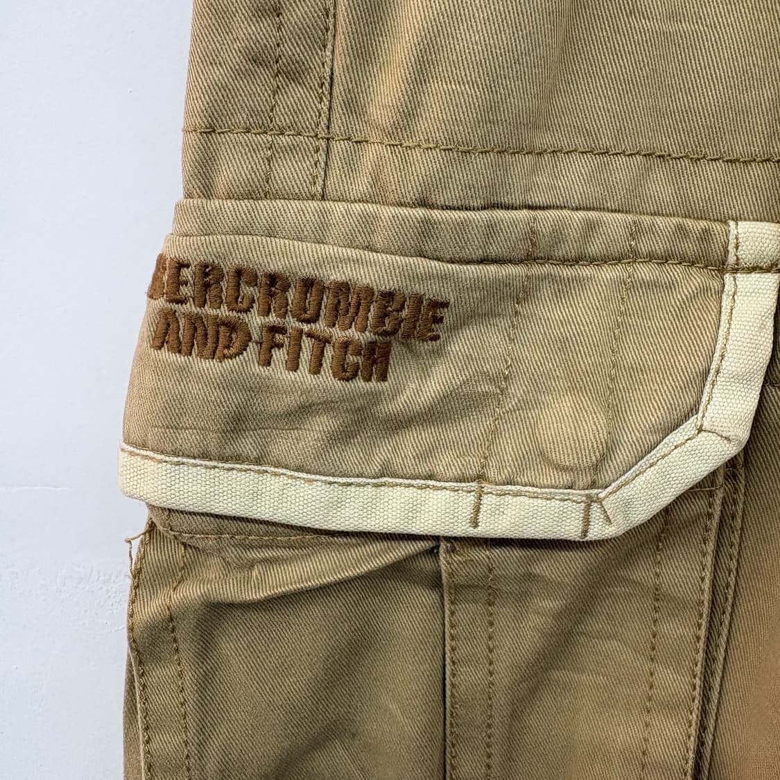 아베크롬비 카고 팬츠 베이지 34in 상품이미지5