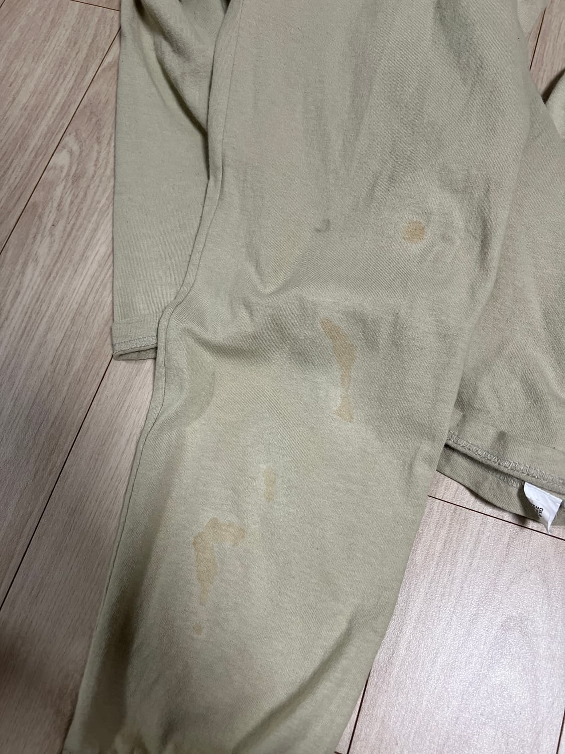 스투시 롱슬리브 카키 상품이미지4